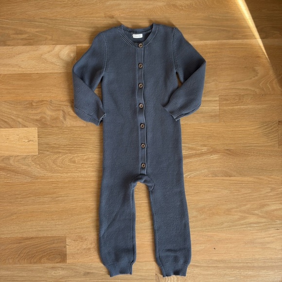 oliver & rain Other - OLIVER & RAIN | KNIT COVERALLS TODDLER